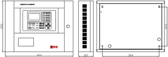 LDK800<a href=http://wownowgenre.com/dianqihuozai/ target=_blank class=infotextkey>電氣火災(zāi)監(jiān)控</a>設(shè)備